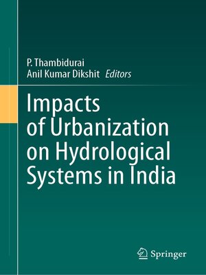 cover image of Impacts of Urbanization on Hydrological Systems in India
